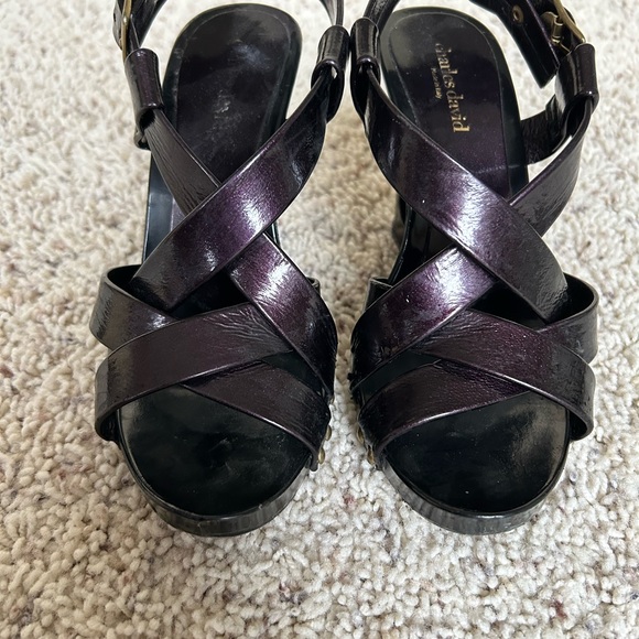 Charles David Cut Out Heel Wedges - Size 6 - Good Used Condition - Picture 2 of 9